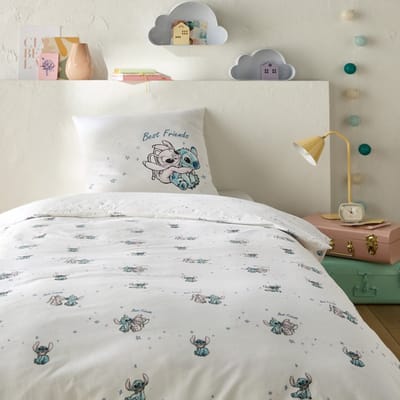 Disney Lilo & Stitch Dekbedovertrek Best Friends - 140 x 200 + 63 x 63 cm - Katoen