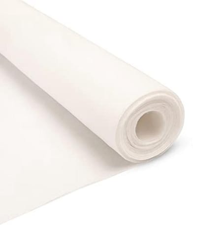 Opstrijkbare Tussenliggende Stof voor Kleding en Quilten - Middelzwaar, Wit, 75cm x 3m