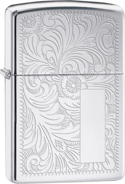 Zippo aansteker Venetian Chroom