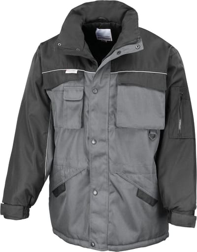 Result Heavy Duty Combo Coat RT72 - grey/black - L