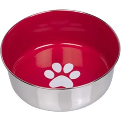 Roestvrijstalen anti-slip hondenbakken Nobby Pet Heavy Paw