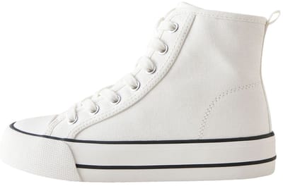 Next - Meisjes - Hoge sneakers met veters - Wit