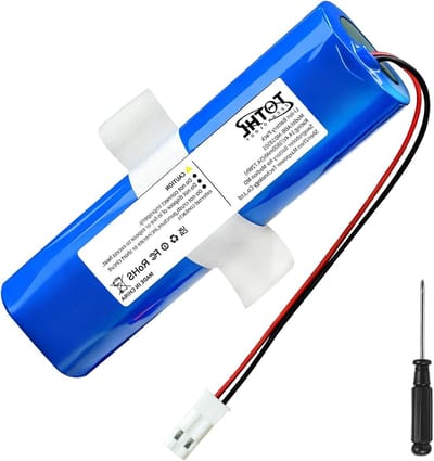Battery compatible with Medion MD 18500, 18501, 18600 vacuum cleaners, household cleaners and household robots. 14.4 V 3800 mAh lithium-ion spare battery.