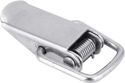 RVS Kleine Klink Scharnierende Klink voor Doos, Koffer en Keuken Meubels - Set van 10 Stuks
