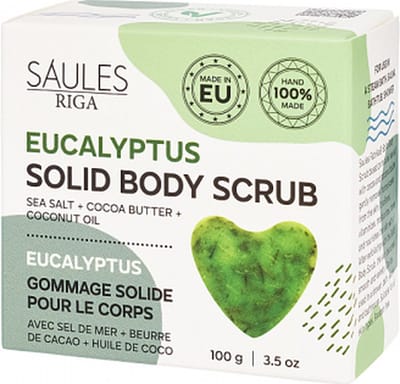 Natuurlijke scrub zeep eucalyptus