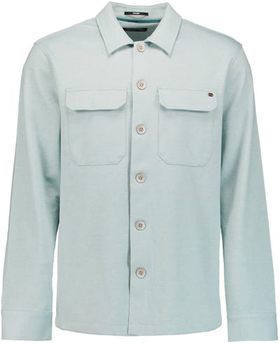 Melange Twill Overshirt