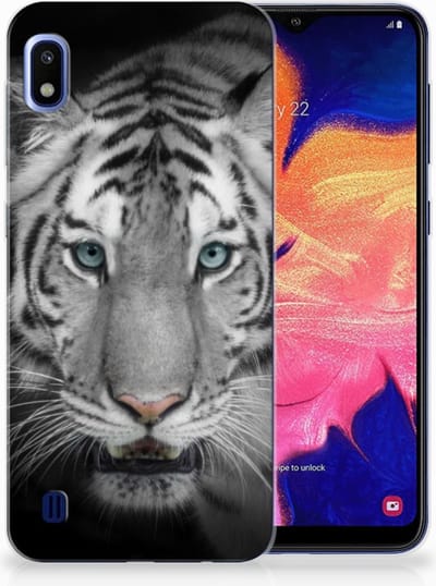Samsung Galaxy A10 TPU Hoesje Tijger