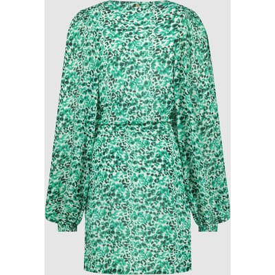 Circle of Trust Macy Dress Flowy Leo Maat: XS | Mini Jurken Outlet | Dames | Groen
