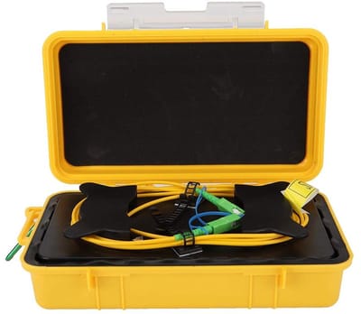 OTDR Launch Kabel Box voor Single Mode OTDR Dead Zone Eliminator - Glasvezel Ringen - Draagbare Testtool - 1km Bereik