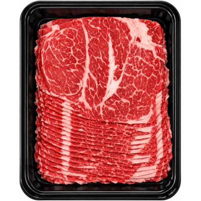 Hotpot plakjes Angus-rundvlees (1 mm) - 500 g