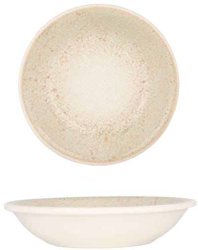 By Bone Serveerschaal - Natura - Porselein - 15 cm (220cc) - set van 2