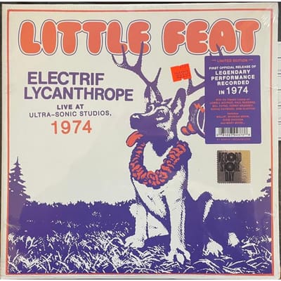 LP Plaat LITTLE FEAT  Electrif Lycanthrope Live At Ultra R1556518 RHINO 2021 USA  Euro Rock blue