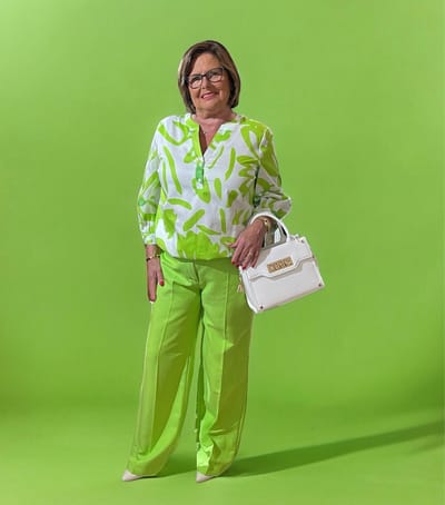 broek groen atmos maat 36