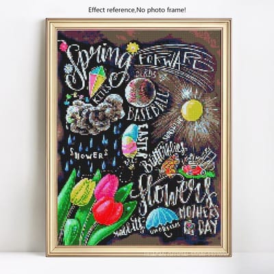 5D DIY diamant schilderij cartoon volledige ronde borduurwerk verkoop strass afbeelding 20X30 gray