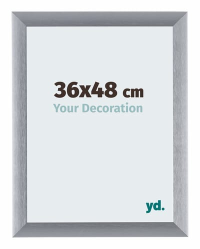 Your Decoration - Fotolijst 36x48 cm - Aluminium - Zilver Geborsteld - Tucson