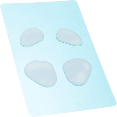 Muisvoeten - Vervangende voeten - Soepel Glijden - 100% PTFE Materiaal - 0.8 mm Dikte - Wit