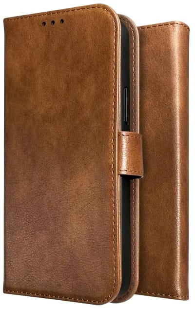 Rosso Element Geschikt voor Nothing Phone (4a) | Wallet Book Case | Portemonnee Hoesje | 3 Pasjes | Magneetsluiting | Stand Functie | Bruin