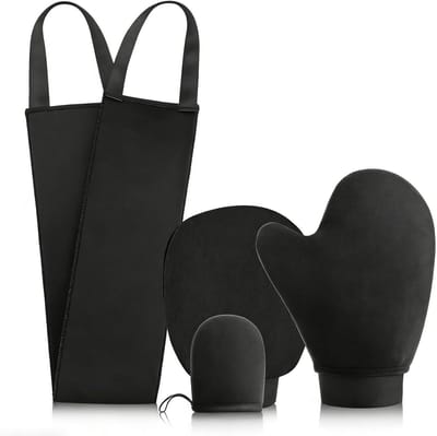 Herbruikbare Tan Handschoen voor Zelfbruiner, Applicator voor Achterkant, Lotion Applicator voor een Egale Bruine Huid, Perfect voor Lichaamsbruiners en Zelfbruinende Crèmes