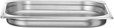 HENDI GN-container 2/3 – lichtgewicht roestvrij staal – 3L – stapelbaar – 354x325x40 mm