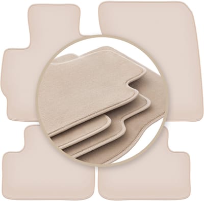 PREMIUM beige vloermatten voor: Mitsubishi ASX II crossover 2020-