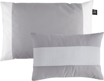 Marine Business Waterproof grijs witte Kussens - 2 stuks