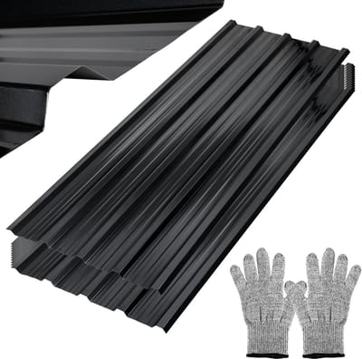 Trapeziumplaten - Dakplaten Golfplaten - Carport Bedekken - Verzinkt Staal - 129 x 46 cm - Groen