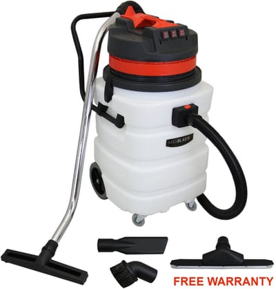 Maxblast industriële nat/droog stofzuiger - zwart - 90l - 3000w