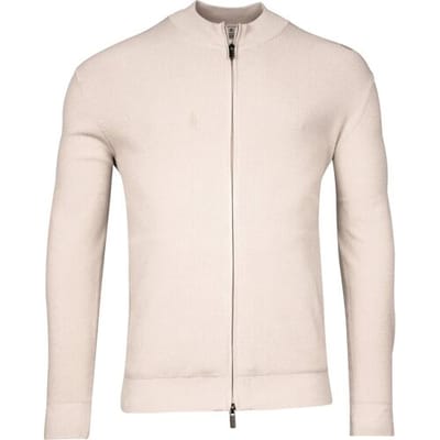Thomas Maine Vest Cardigan Zip Allover Half Cardigan Knit Kitt / male
