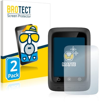 BROTECT - Screenprotector voor CooSpo BC107 - Folie Beschermfolie matte 2 Stuks