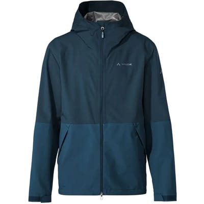 VAUDE Neyland 2.5L jas, hardshell jas, heren outdoor sportjassen, waterdicht, winddicht, hardshell, capuchon, gewone pasvorm