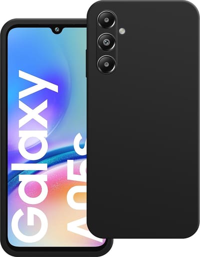 Cazy hoesje geschikt voor Samsung Galaxy A05s Hoesje - Color Backcover - Zwart