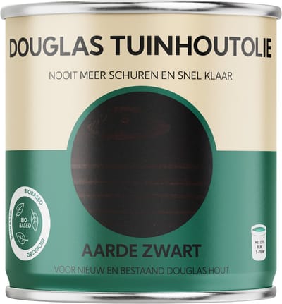 Douglas Tuinhout Olie - Aarde Zwart-750ml