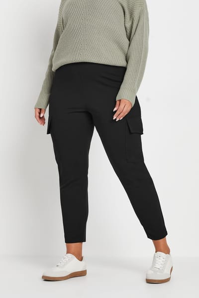 Yours Broek Met Toelopende Pijpen Van Scubastof In Zwart Size 48