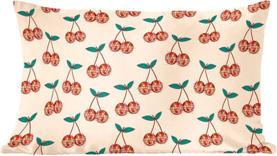 Sierkussens - Kussentjes Woonkamer - 60x40 cm - Kers - Disco - Patroon