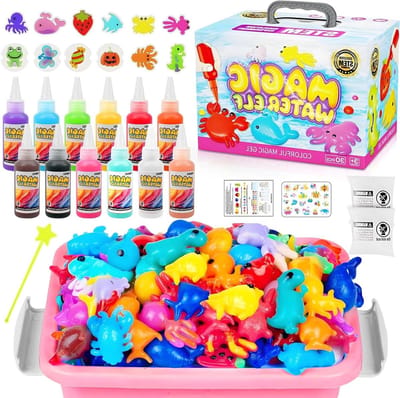 Water Elf Speelgoed - Aqua Gel Set - Creatief Knutselen - 12 Kleuren - 24 Delig - Multi Color