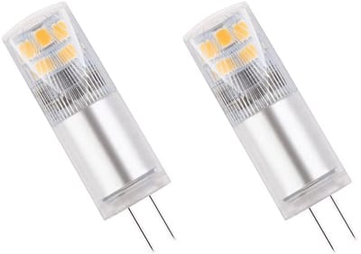Spectrum LED Insteeklampje G4 2.5W - 12V - 290 Lumen - 6000K Koud wit - Helder daglicht - Energiezuinig - 2 stuks