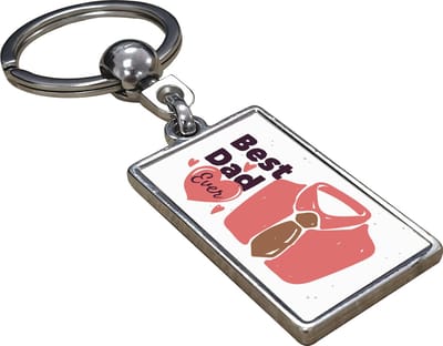 Best Dad Ever - Sleutelhanger - Cadeau - Verjaardag - Kerst - Kado - Valentijn - Vaderdag - Vaderdag cadeautje - Vaderdag cadeau voor papa