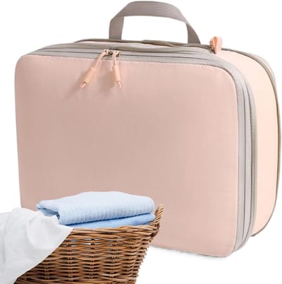 Compressie Tassen - Reis Organizers - Kleding Opbergen - Ruimtebesparend Ontwerp - 41x31x3 cm - Roze