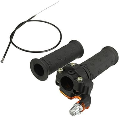 Dailygoods- Gashandvat Duurzaam - Accelerator Grip - Kabel - ATV Quad - Dirt Bike - Geschikt voor 90/110/125cc