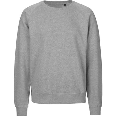 Neutral Unisex Tiger Cotton Sweatshirt NET63001 - Sport Grey - XS