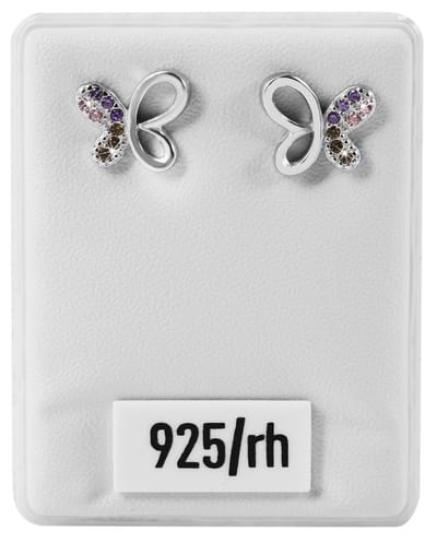 AKZENT Akzent damesoorbel "Sukki" uit 925 Sterlingzilver, gerhodineerd, duurzaam