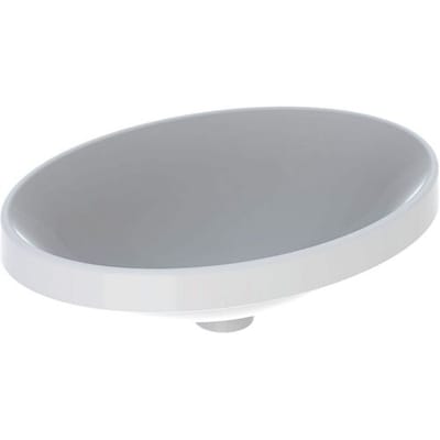 Geberit VariForm built-in washbasin 55 x 40 cm, oval 500.719.01.2