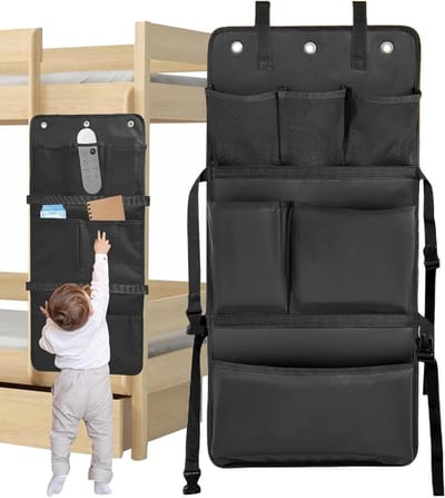 Ladder Bescherming - Stapelbed Valbeveiliging - Veilig Klimmen - Antislip Pads - 24W cm - Zwart