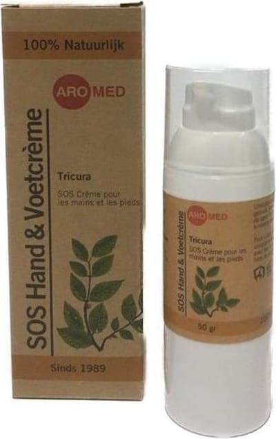 Aromed SOS Hand & Voetcrème – Intensieve Verzorging voor Droge, Ruwe en Gebarsten Huid - 50gram