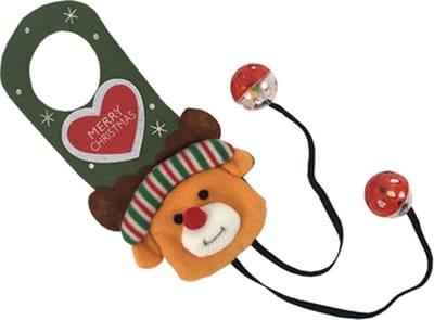 Croci Kerst Vilt Deurhanger | voor katten