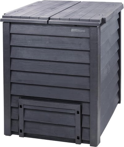 Compostvat 400 Liter met Houtlook en Geïsoleerde Wanden