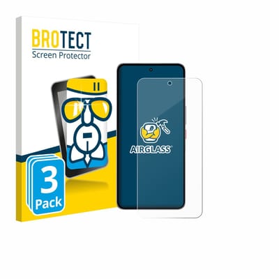 Screenprotector 3 Stuks voor Nubia Neo 3 GT 5G Beschermglas transparant
