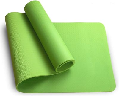 Antislip ECO yogamat | Hypoallergeen en milieuvriendelijk | Geschikt voor yoga, pilates en fitness | 183 x 61 x 0,8 cm