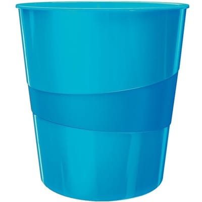 Papierbak Leitz WOW 15liter blauw