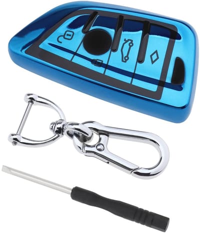 Store_9 - Auto Sleutel Cover - Sleutelomhulsels - Volledige Bescherming - B-Blue - TPU Materiaal - Geschikt voor 1/2/3/4/5/6/7 Serie en X3 X4